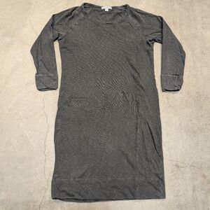 James Perse Dress Women's 1 Gray USA Made